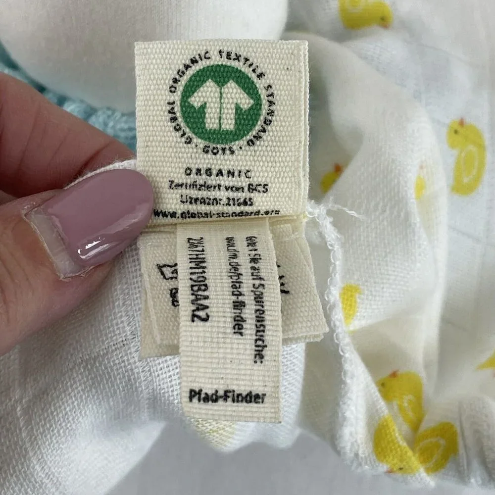 Alana Duck Lovey Blue Baby Security Blanket‎ 12